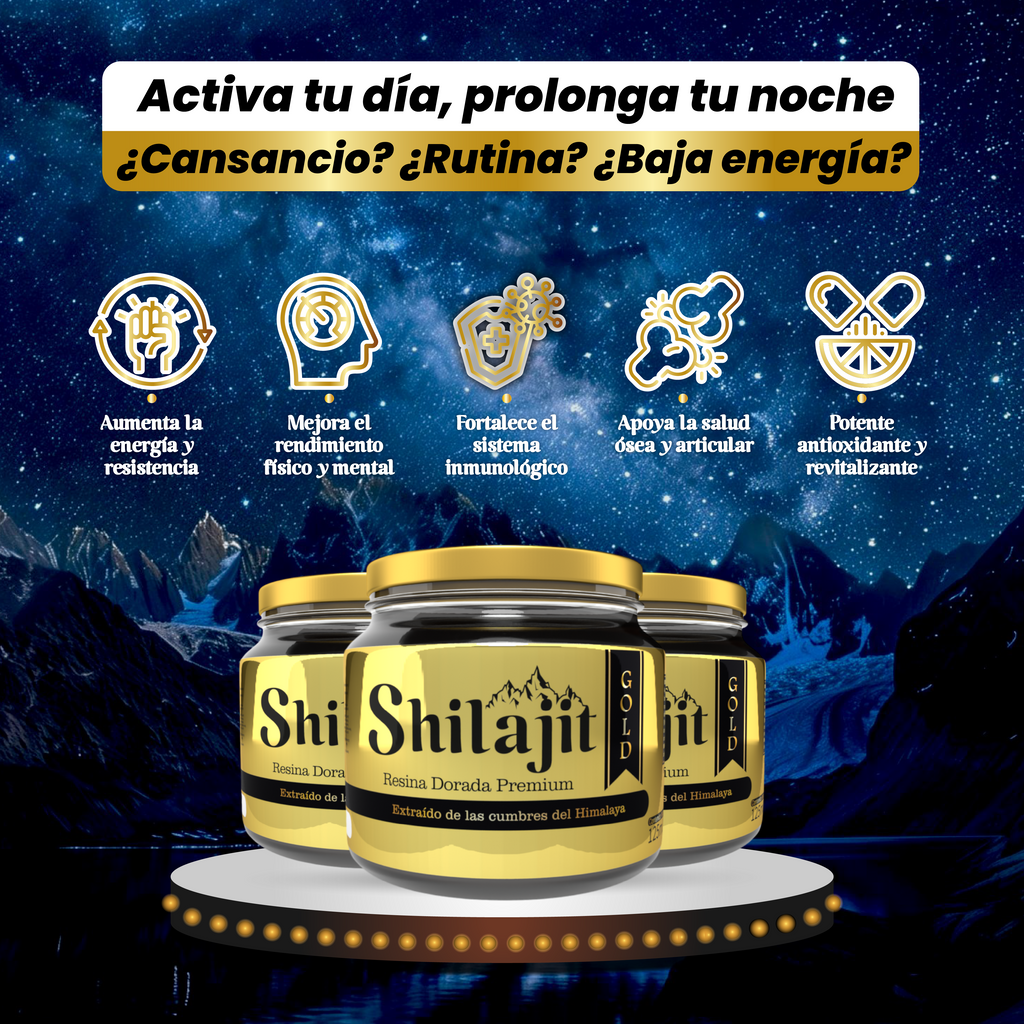 Sixpack Shilajit Original y Gold Obsequi